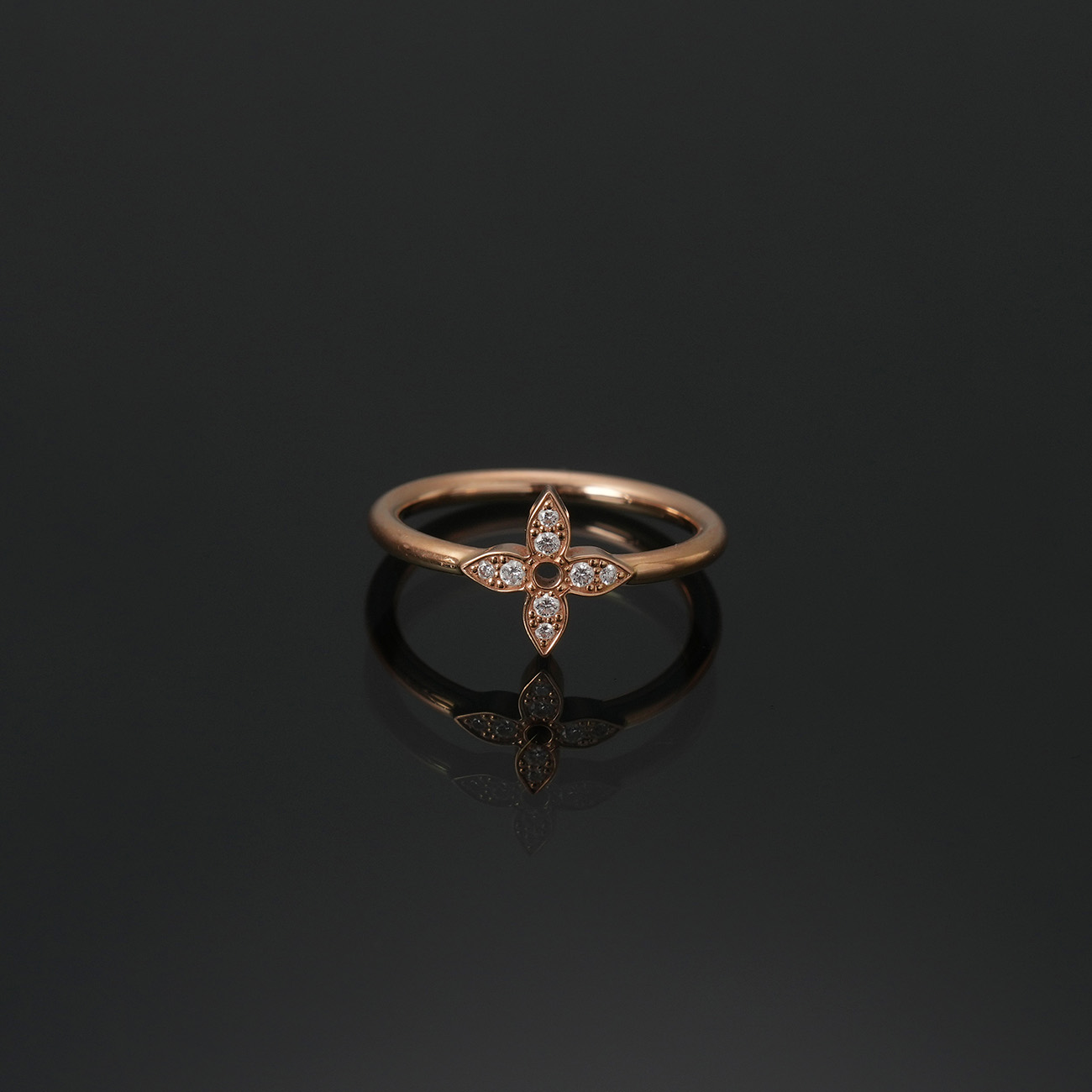 LOUIS VUITTON(USED)루이비통 Q0Q50D 이딜 블라썸 반지#50